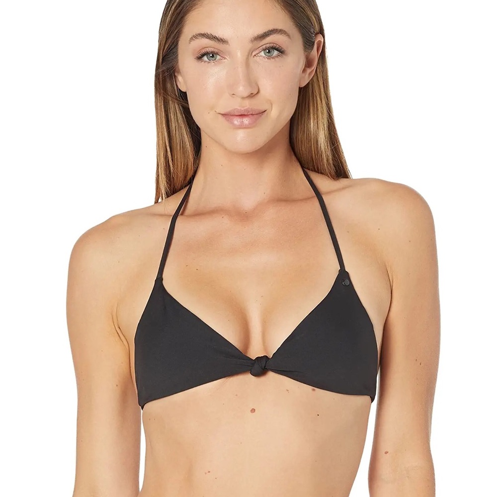 Volcom Black Bikini Top